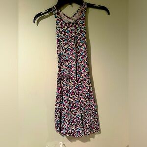 American Eagle Outfitters floral mini halter dress